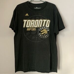 Adidas Toronto Raptors Basketball Graphic Tee Size Large